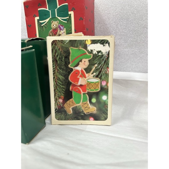 Hallmark Ornament 1984 1985 1988 X2 In Box Rare Vintage Ornaments‎ Drummer Boy